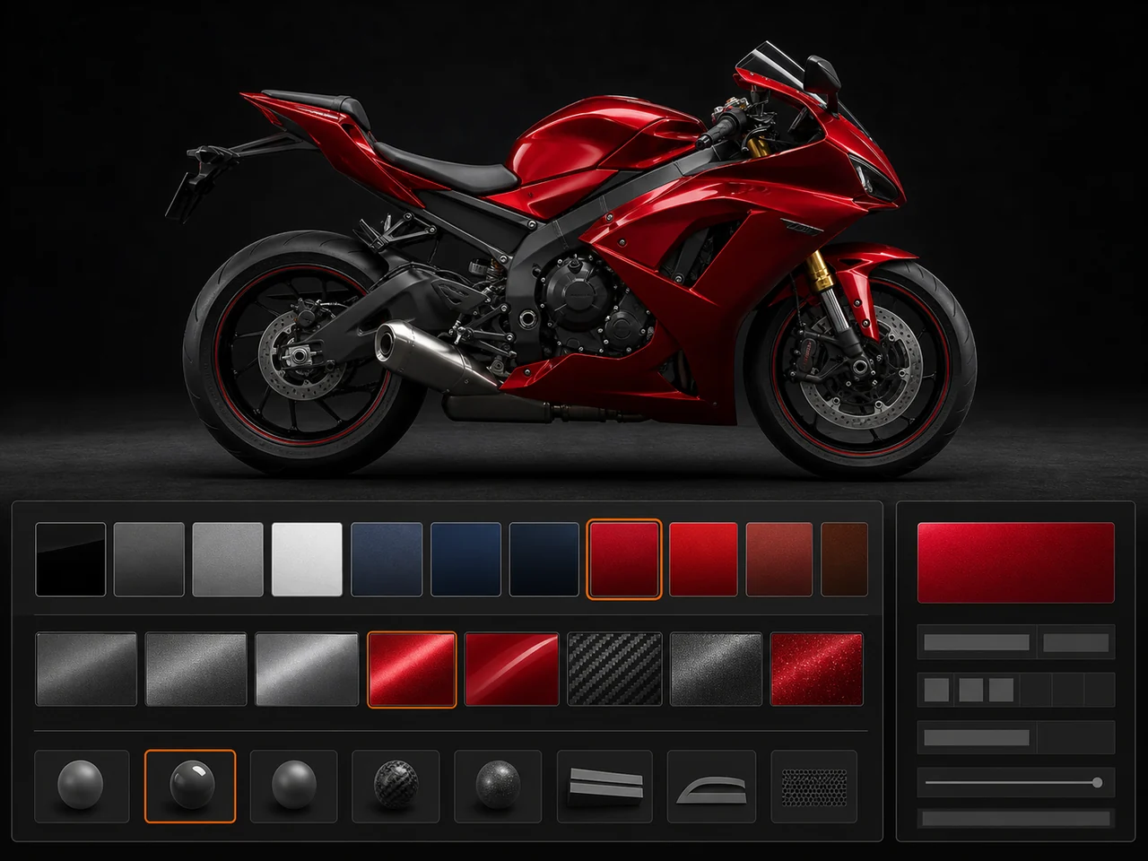 Change Your Bike's Paint Online